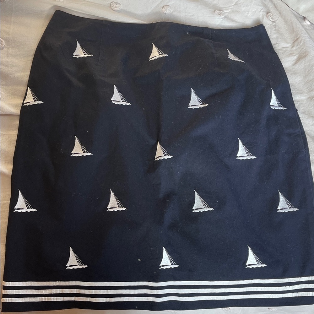 Talbots Nautical Skirt